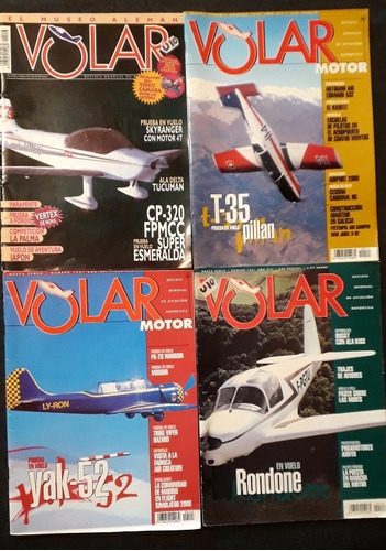  Volar. Aviación Deportiva. Lote 4 Revistas. Volovelismo. 
