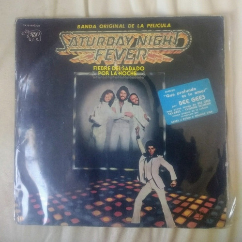 Vinilo Saturday Night Fever Bee Gees Fiebre Sabado Por Noche