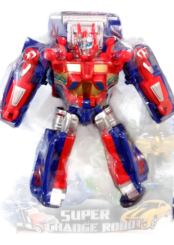 Transformers Optimus Prime Autobot Super Change Robot Líder