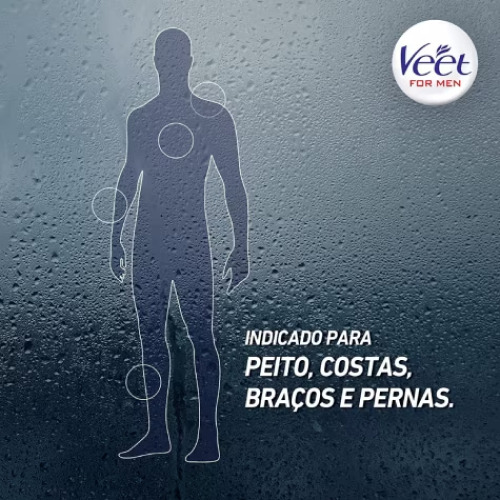 Veet Creme Depilatório Corporal For Men 200ml Kit 2 Unid