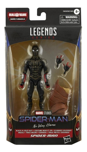  Spider-man No Way Home Marvel Legends Spider-man Black Suit