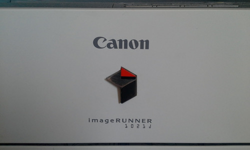 Fotocopiadora Marca Canon Modelo Imagerunner 1021j Usada