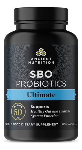 Probioticos De Ancient Nutrition, Sbo Probiotics Ultimate 50