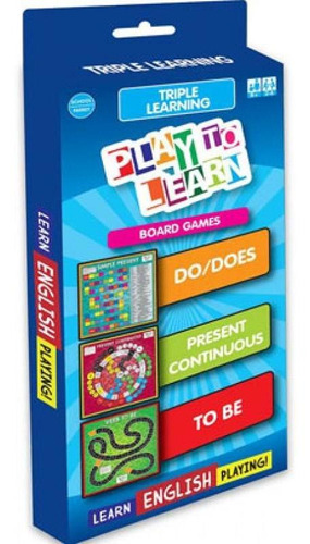 Play To Learn - Triple Learning, De -. Editora Play To Learn, Capa Mole, Edição 1ª Edição - 2019 Em Inglês