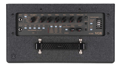 Amplificador Guitarra Vox Vt20x 20w Prevalvular + Fx + Usb