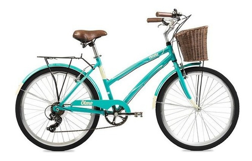 Imagen 2 de 3 de Bicicleta R26 Olmo Amelie Rapide Verde