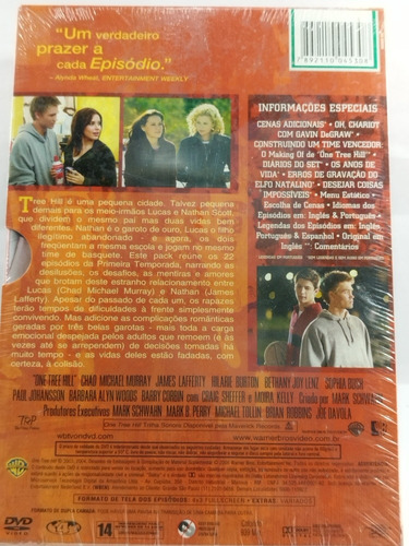 Dvd Box One Tree Hill Lances Da Vida 1° Temp Completa