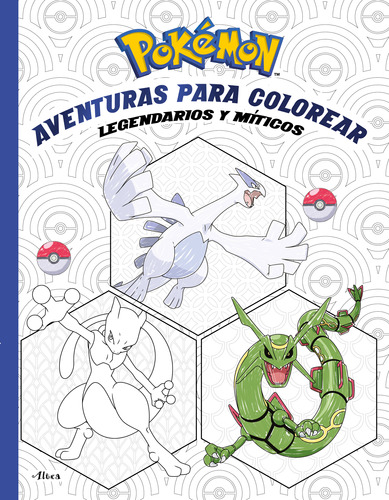 Pokémon - Aventuras Para Colorear - Legendarios Y Singulares