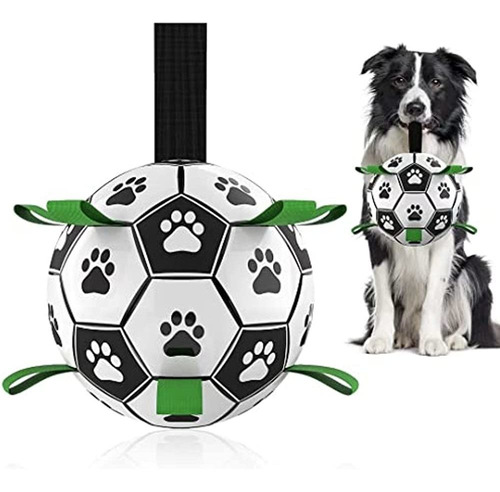 Juguetes Para Perros, Pelota De Fútbol Con Lengüetas De Agar