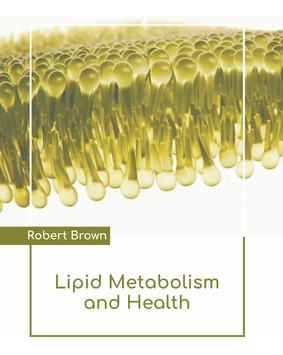 Libro Lipid Metabolism And Health - Brown, Robert