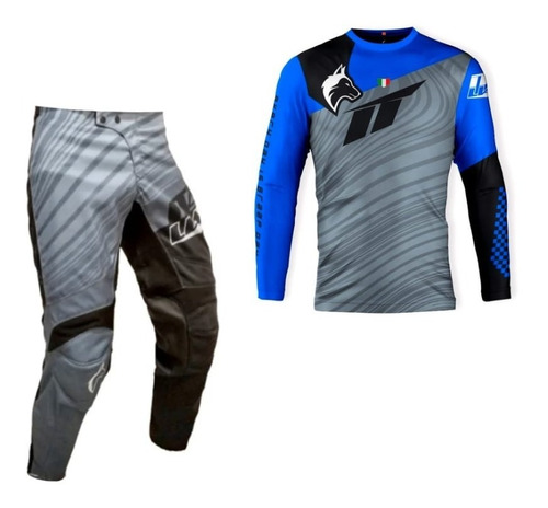 Conjunto Camisa + Calça Trilha Motocross Italian Racing 2022