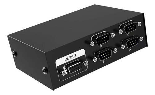 Impresora Db9 Pin Serial Rs232 Interruptor 4 Puerta