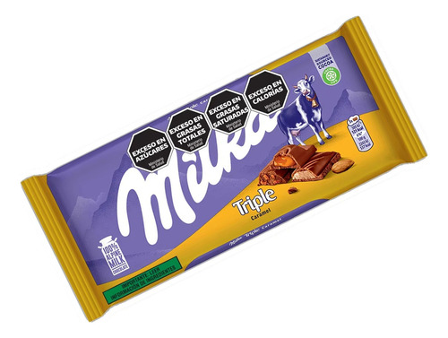 Milka Triple Caramelo 90gr - Cioccolato Tienda De Dulces