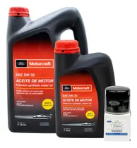 Comprar Kit Aceite Sintético Motorcraft 5w30 5lts + Filtro Aceite