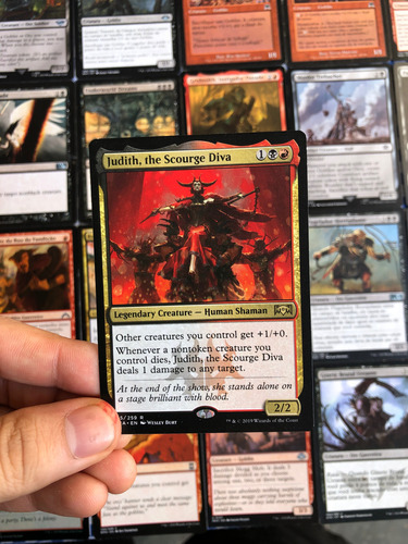 Deck Commander Goblins Orcs Rakdos Aggro Magic The Gathering 83 Inglês E Português (Usado)