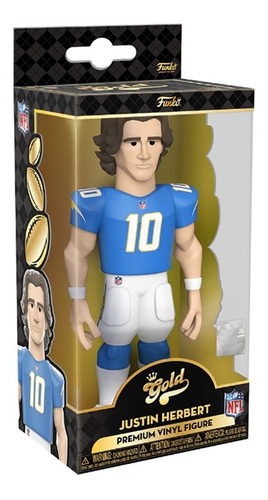 Funko Vinyl Gold Justin Herbert Los Angeles Chargers 5 PuLG