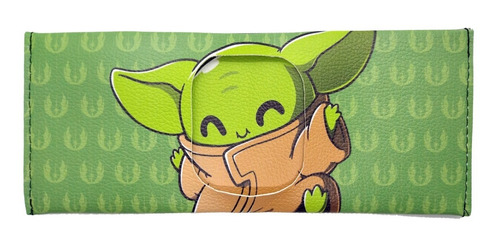 Imagen 2 de 5 de Billetera Shakka Star Wars Grogu Muy Lejano