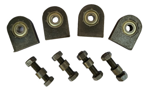 Kit Roldanas Portão Basculante Modelo 4 - 4 Polegadas