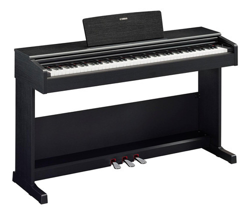 Piano Digital Yamaha Arius Ydp 105b Adaptador Pa150 Negro