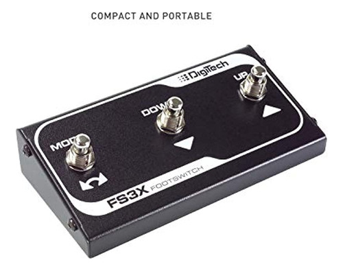 Interruptor De Pie De Tres Funciones Digitech Fs3x
