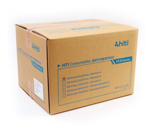 Imagen 5 de 5 de Papel Fotografico Y Ribbon Hiti P510 Series