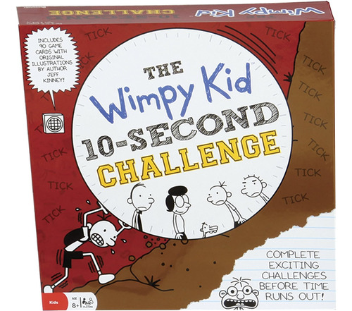 Juego De Mesa Diary Of A Wimpy Kid 10 Second Challenge