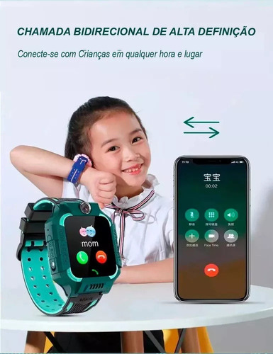 Para Reloj Inteligente Para Niños Lbs Sos Call Chip Tracker