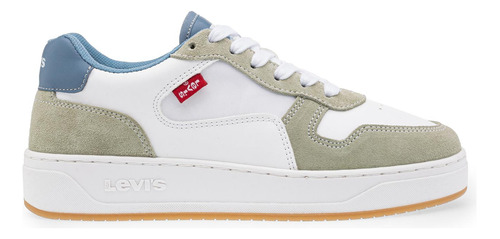 Tenis Levis® Mujer Glide D L1124221 S Blanco-azul