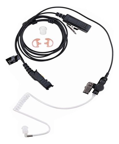 Ks K-storm - Auriculares De Vigilancia Con 2 Cables Para Mot