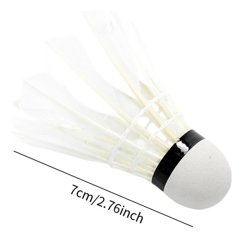 Volantes De Bádminton Con Plumas De , Bádminton 12 Piezas