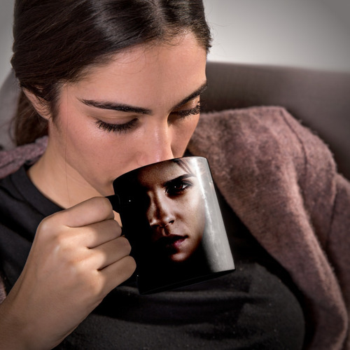 Imagem 6 de 6 de Caneca Harry Potter Preta Personalizada Com Nome Presente