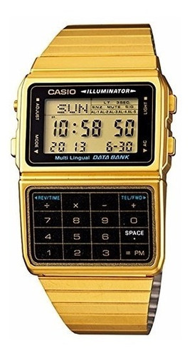 Reloj Casio Dbc611 Caballero Vintage Dorado Original