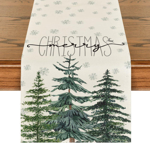 Artoid Mode Pine Tree Snowflake Merry Christmas Tab...