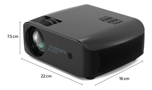 Proyector Portatil Mini 5000 Lumenes Vivibright Wifi Android
