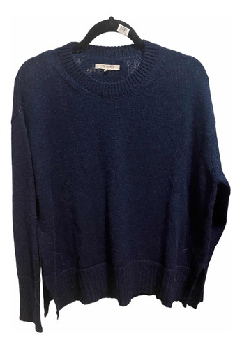 Sweater Cuello Redondo Azul Marino