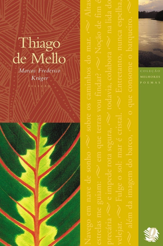 Livro: Melhores Poemas Thiago De Mello