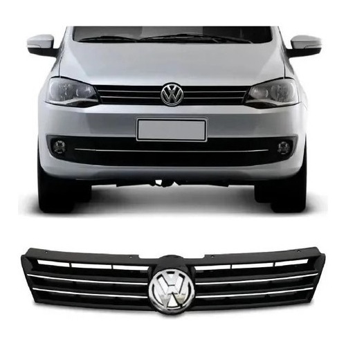 Grade Dianteira Vw Fox 2012 Com Emblema