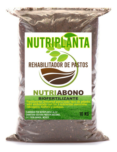 Fertilizante Para Pastos (rehabilitador) 10 Kg 