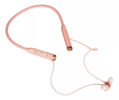 Auriculares Inalámbricos Bluetooth Linterna SNAU-1003 Rosa