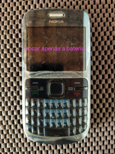 Celular Nokia C3 Funciona Perfeitamente. Trocar Bateria