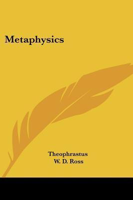 Libro Metaphysics - Theophrastus