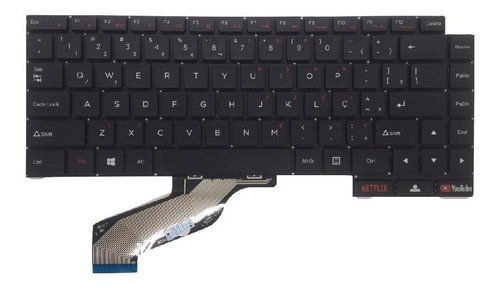 Teclado Para Notebook Positivo Motion Plus Q464b Q232b Br