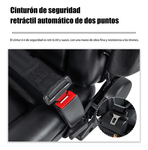 Asiento Universal Montacargas Reclinable Cn Coderas/cinturon