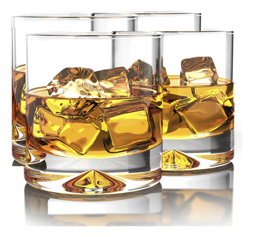 Vasos De Whisky De Cristal Antiguos   Onzas (juego De 4)