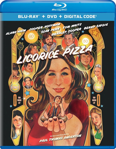 Imagen 1 de 2 de Blu-ray + Dvd Licorice Pizza / De Paul Thomas Andreson