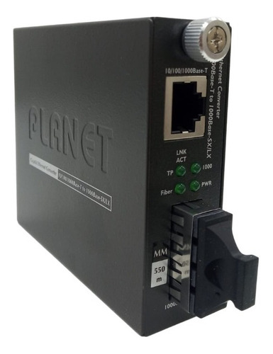Conversor De Midia Gigabit Smart Multi-modo Gst-802 Planet 