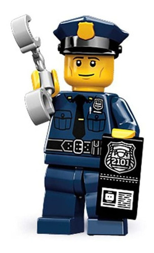 Minifigura Policía Hombre Lego
