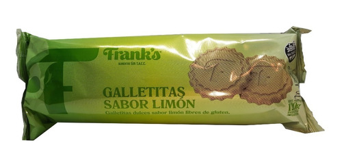 Galletitas De Limón Franks Sin Tacc Celiaco 120 Grs X 5u