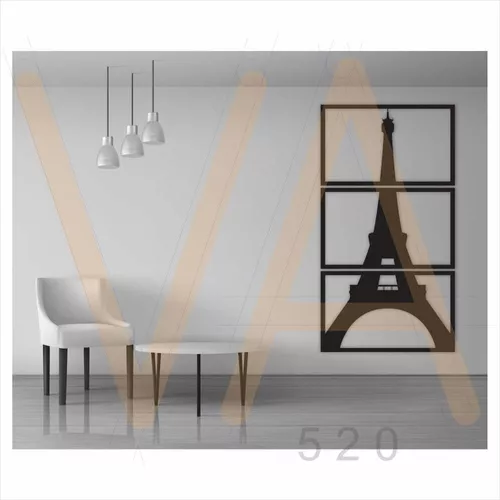 Arquivo de Corte Torre Eiffel 3D Paris 1813