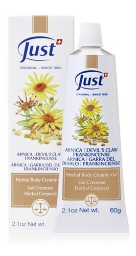 Gel Cremoso De Arnica - Swissjust Envío